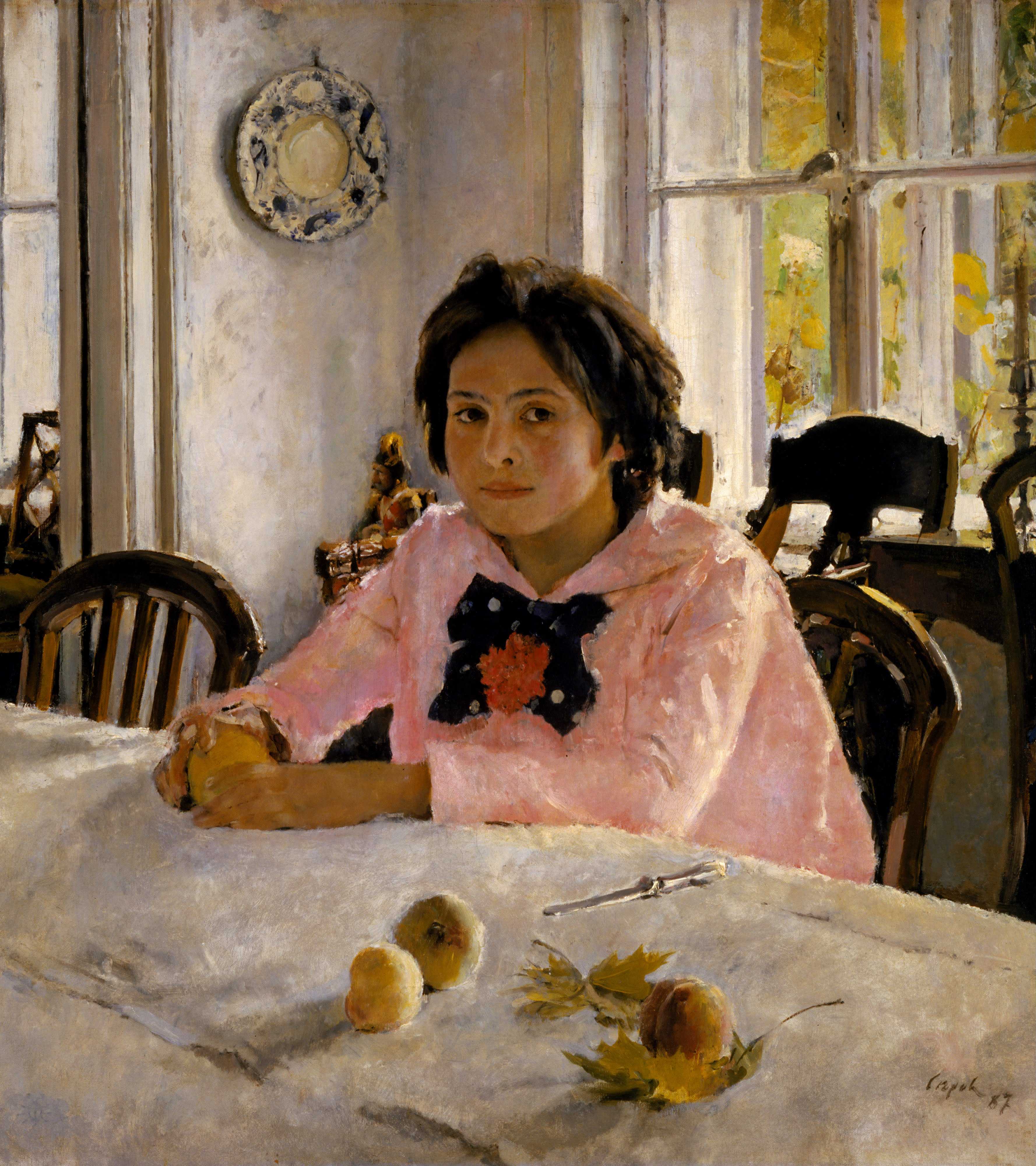 В.А. Серов. «Девочка с персиками» (Портрет В. С. Мамонтовой)