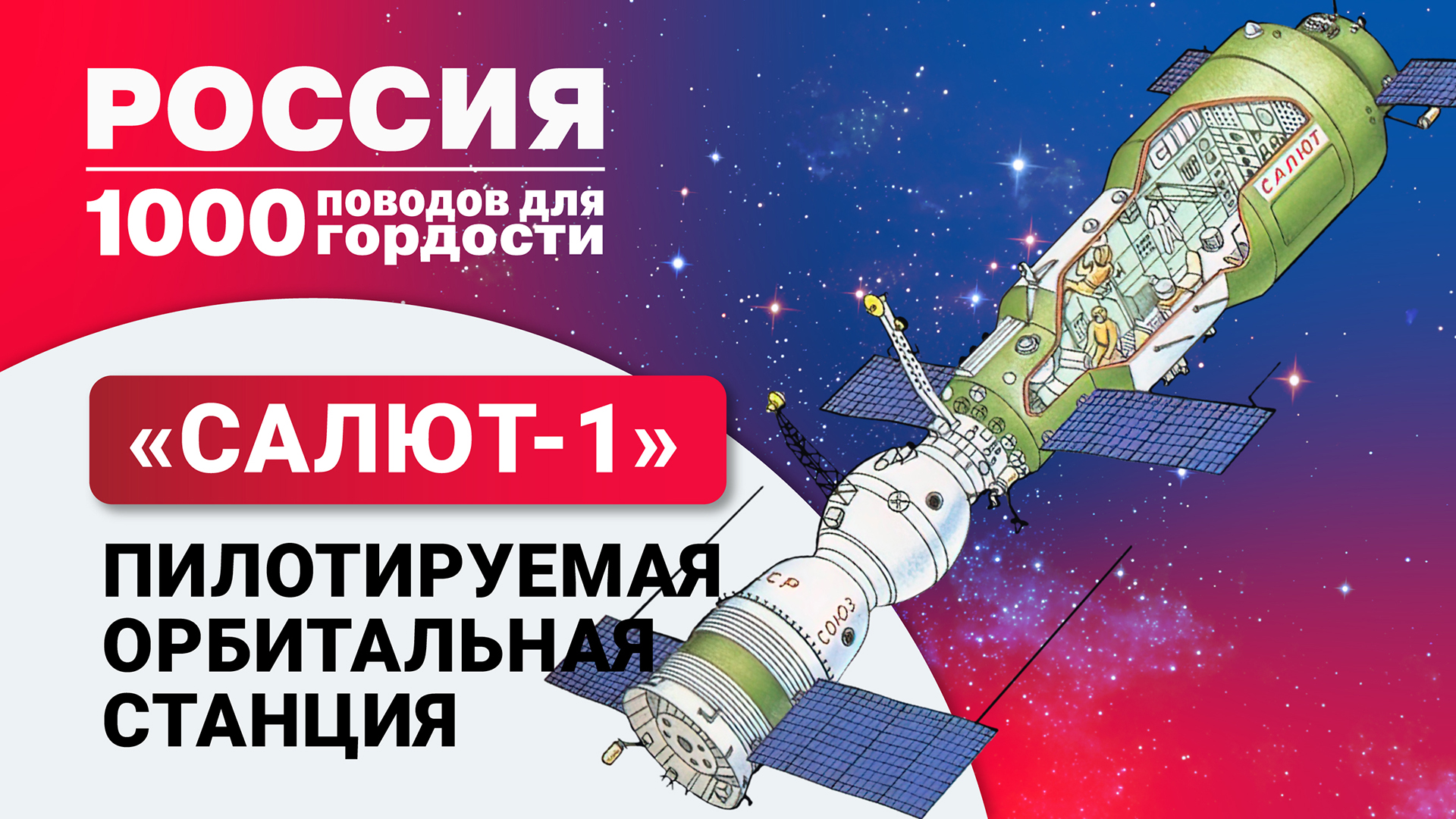 Пилотируемая орбитальная станция «Салют-1»