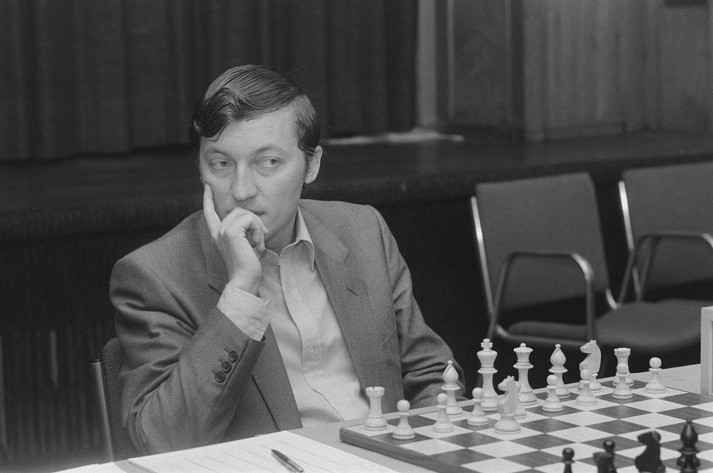 Молодой гроссмейстер Анатолий Карпов